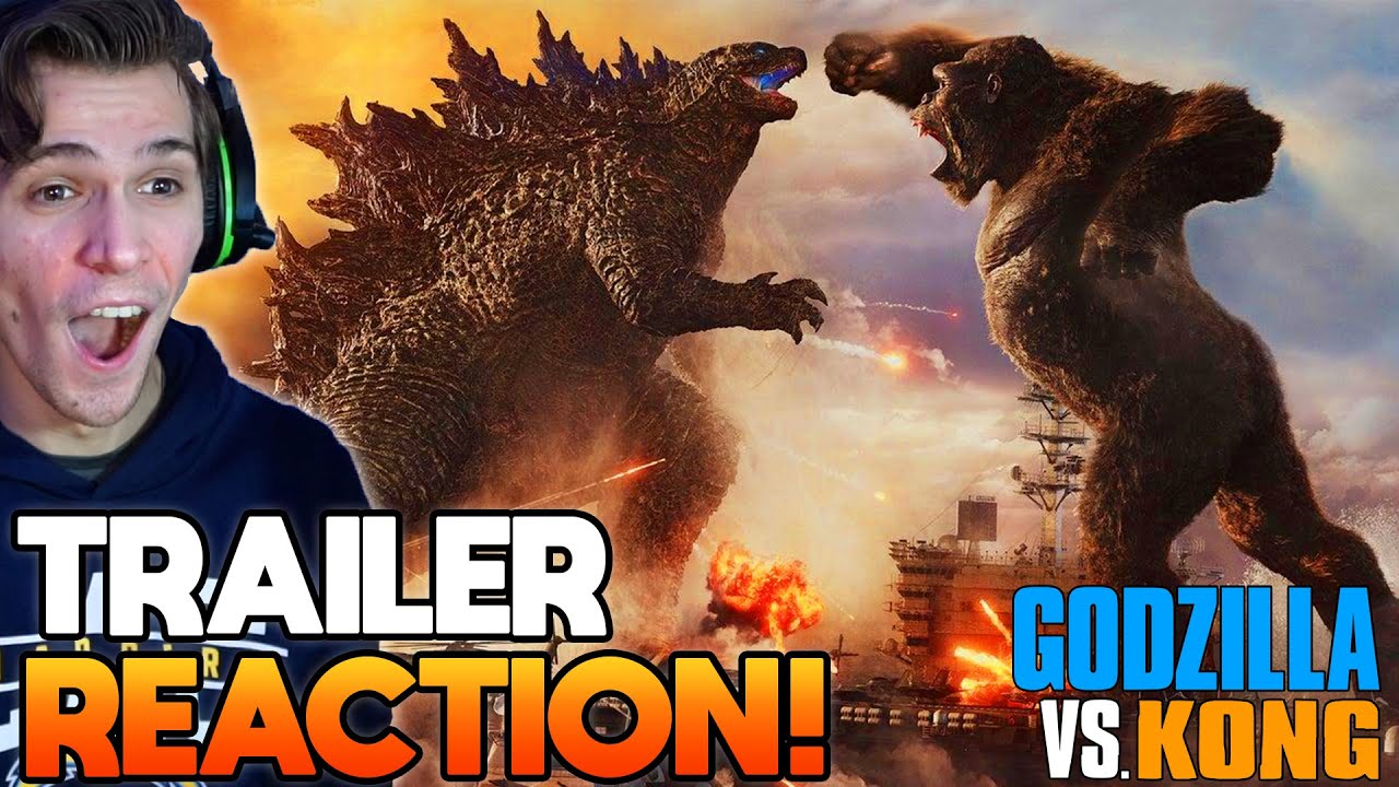 Godzilla vs. Kong (2021) - Official Trailer REACTION!!! (THIS LOOKS SO GOOD!)