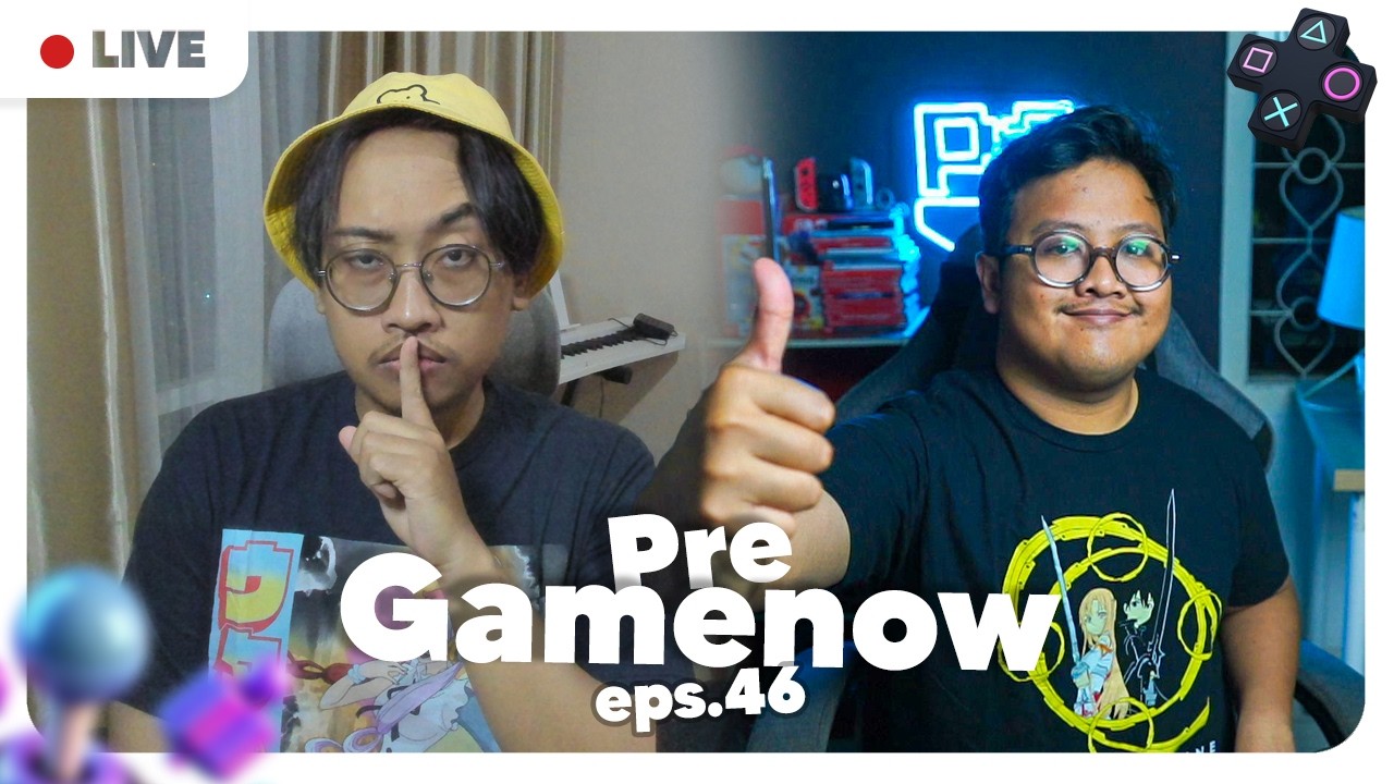 🔴Pre-Gamenow Eps.46 - Ngobrol2 dan Suting Gamenow yuk ges