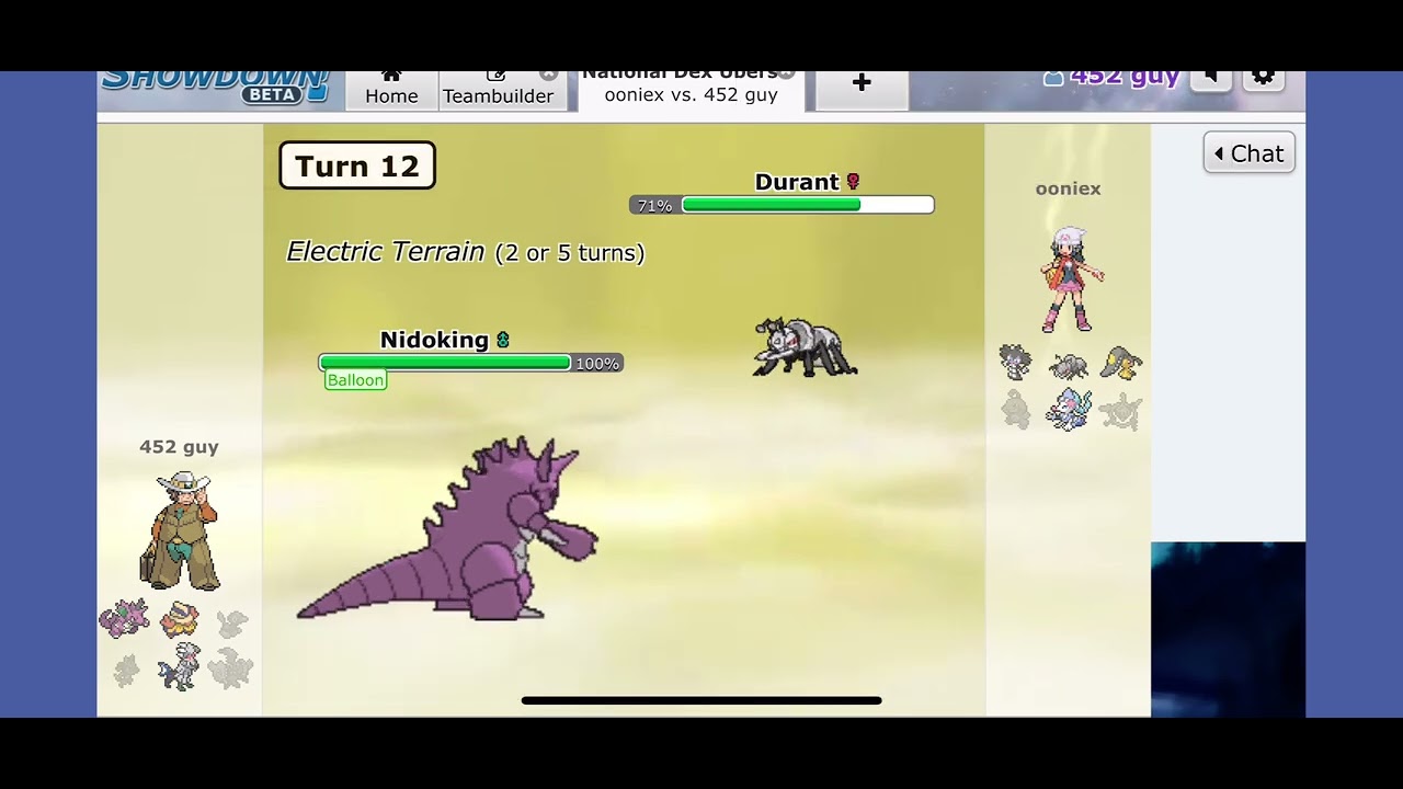 Defeating the strategy  of Durant and gothitelle 