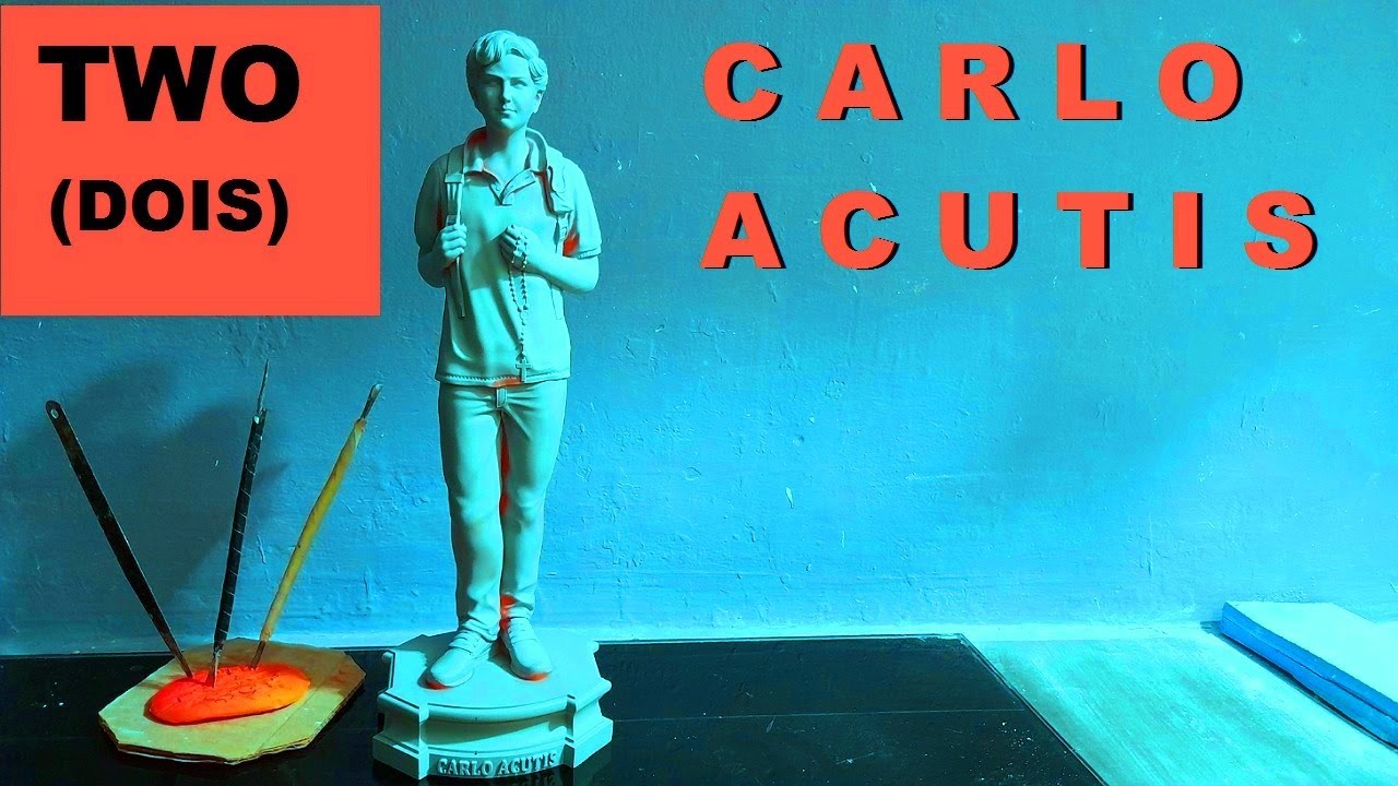 Carlo Acutis/Argila e Argila para Molde  de Borracha de Silicone