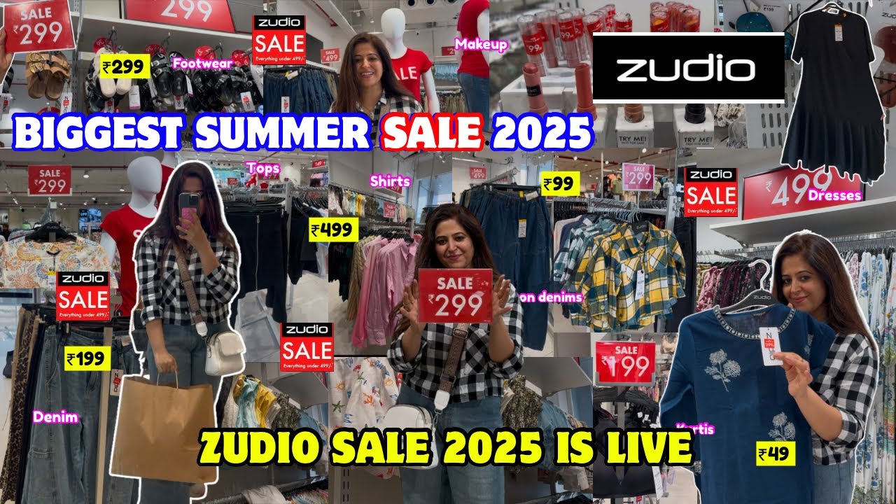 Zudio sale 2025 | zudio sale | zudio sale 2025 1 August | zudio shopping | Summer collection | ZUDIO
