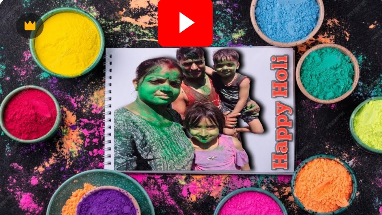 Happy Holi l pammi fun family 