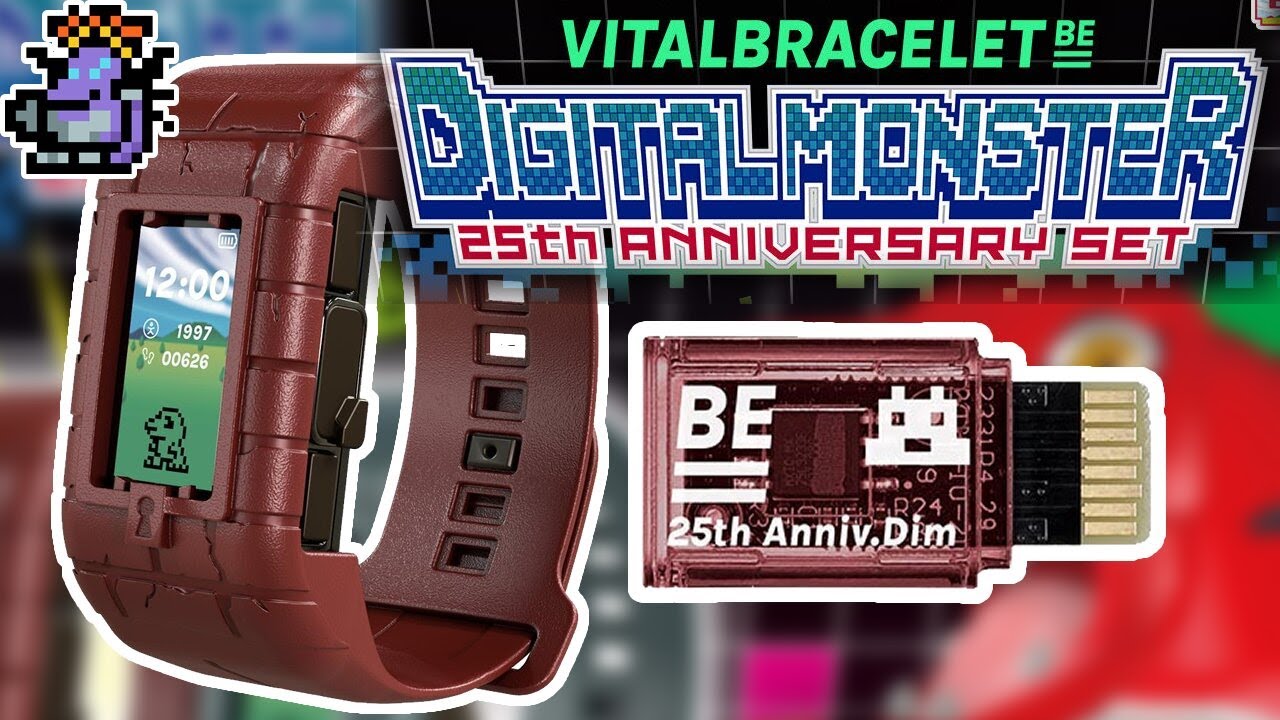 Digimon Vital Bracelet BE - 25th Anniversary Set! Unboxing / First Impression #Digimon