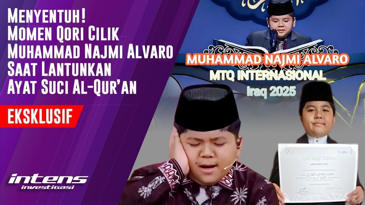 M. NAJMI ALVARO Tampil Mengharukan di MAHVEL TV | Qori Internasional Asal Indonesia