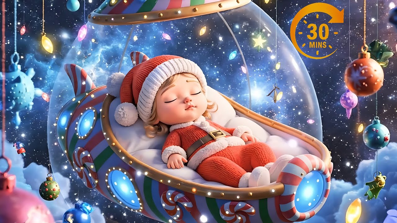 Lullaby For Babies To Go To Sleep | Baby Sleep Music | Relaxing Bedtime Lullabies | X'mas Edition