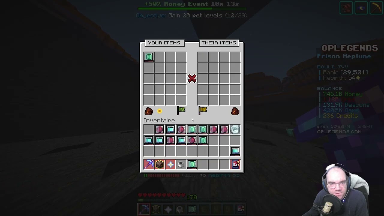 🔴OP PRISON SUR play.oplegends.com en 1.21.4 #6 (Part 3/8)