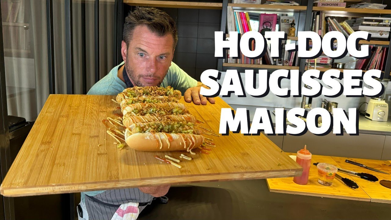 RECETTE DE NORBERT : HOT-DOG, SAUCISSES ET KETCHUP MAISON !