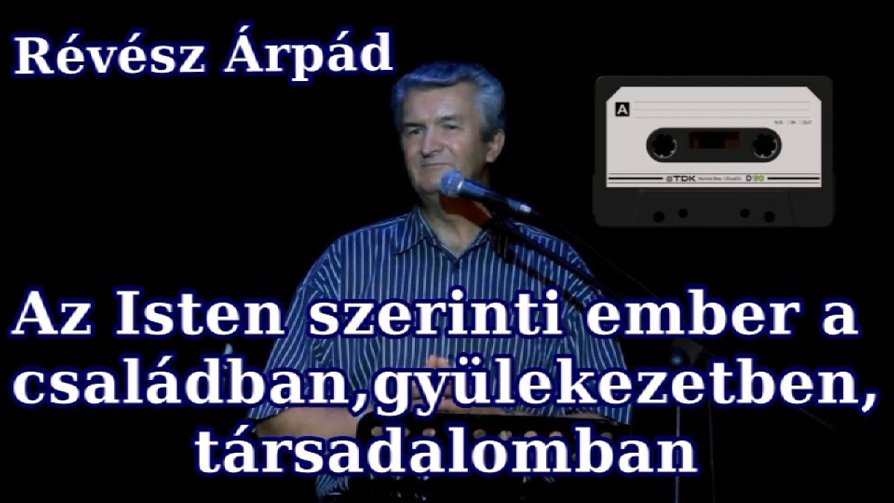 R&eacute;v&eacute;sz &Aacute;rp&aacute;d Az Isten szerinti ember a csal&aacute;dban gy&uuml;lekezetben t&aacute;rsadalomban