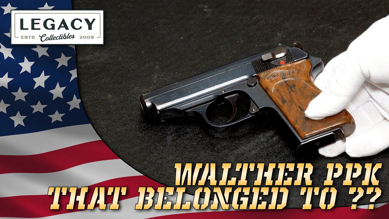 Walther PPK, принадлежавший ??