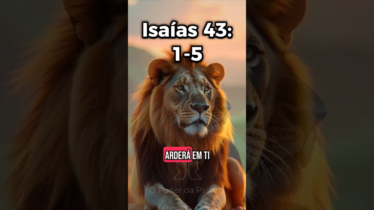Isa&iacute;as 43: 1 ao 5