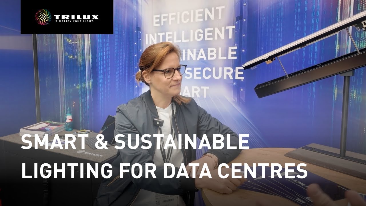 TRILUX at DCW Frankfurt 2025 | Smart & Sustainable Lighting for Data Centres | TRILUX