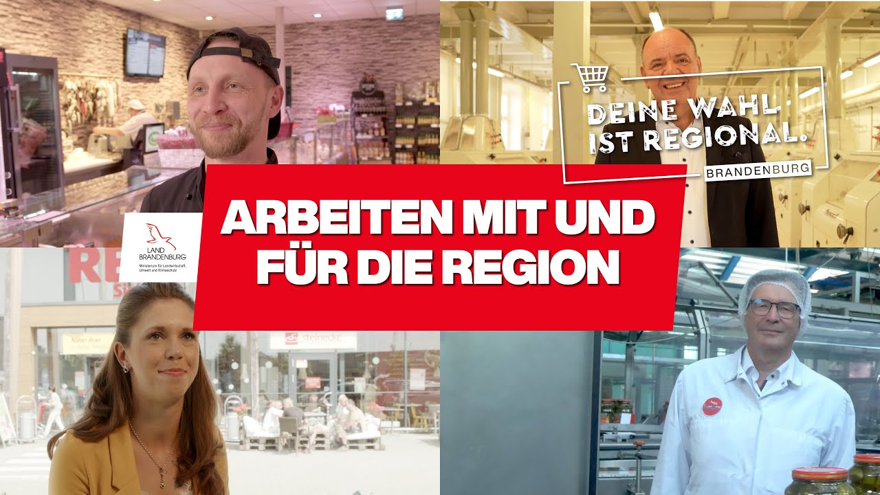 DEINE WAHL IST REGIONAL - FOLGE 14 - ARBEITEN MIT UND FÜR DIE REGION