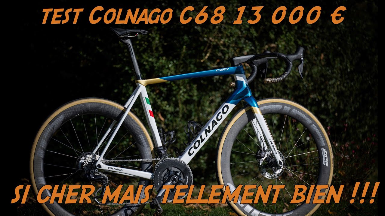 Test vélo Colnago C68