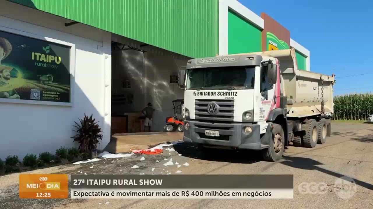 Itaipu Rural Show deve movimentar R$ 400 milhões em Pinhalzinho | Cotidiano | SCC Meio-Dia