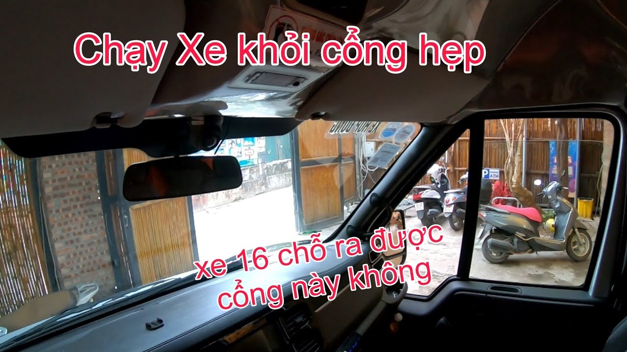 Xe Dài Ra Khỏi Cổng Hẹp Như Thế