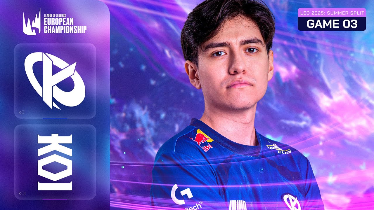 Karmine Corp vs KOI - LEC 2025 Summer - Group Stage
