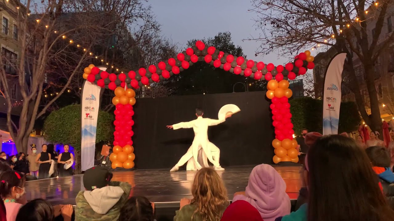 Traditional Fan Dance | Lunar Year 🎉Celebration | Santana Row