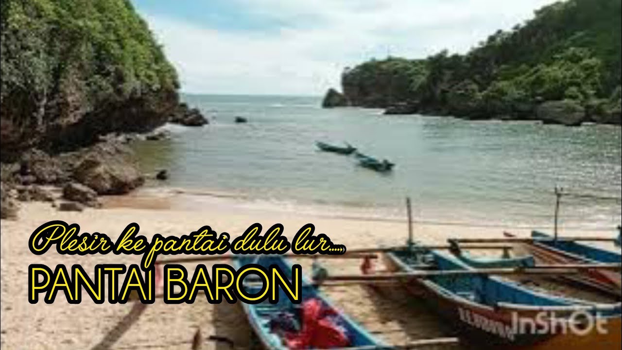 Pesona pantai Baron Yogya