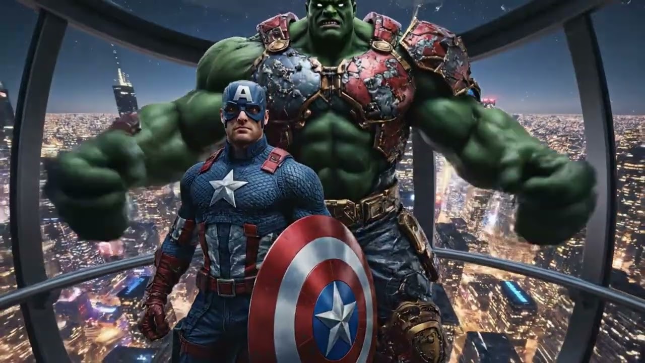 Cuộc Chiến Thức Tỉnh-Sự Trỗi Dậy Của Đế Chế Mới-Hulk,Captain America , Iron Man, Red Hulk