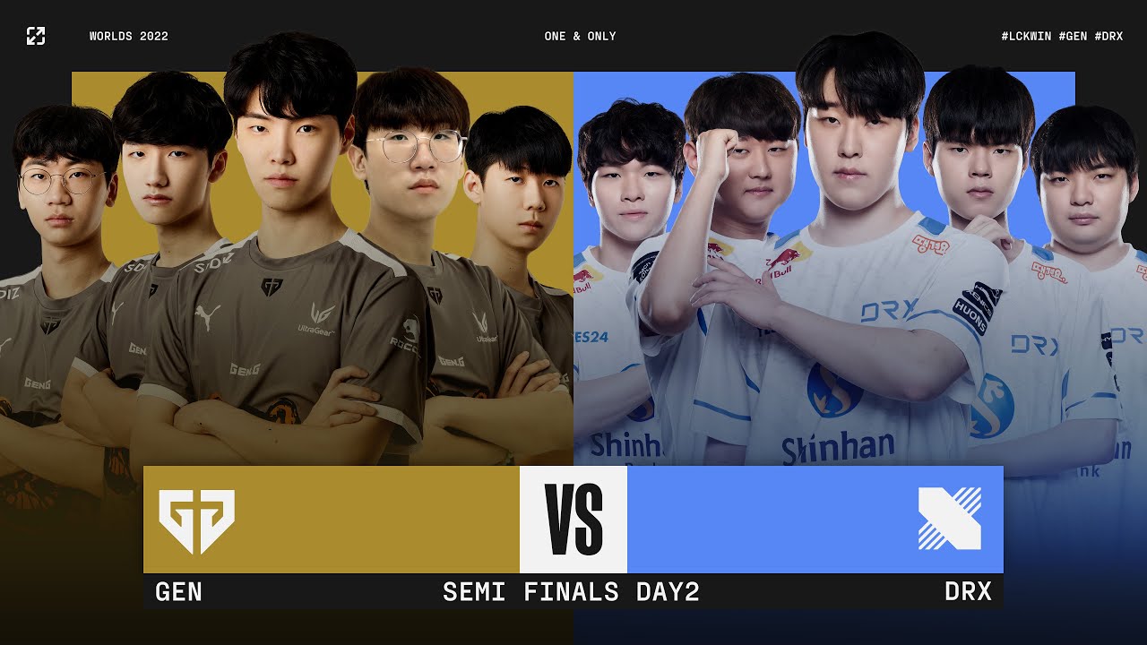 GEN vs. DRX 매치 하이라이트 | Semi Finals | 10.31 | 2022 월드 챔피언십