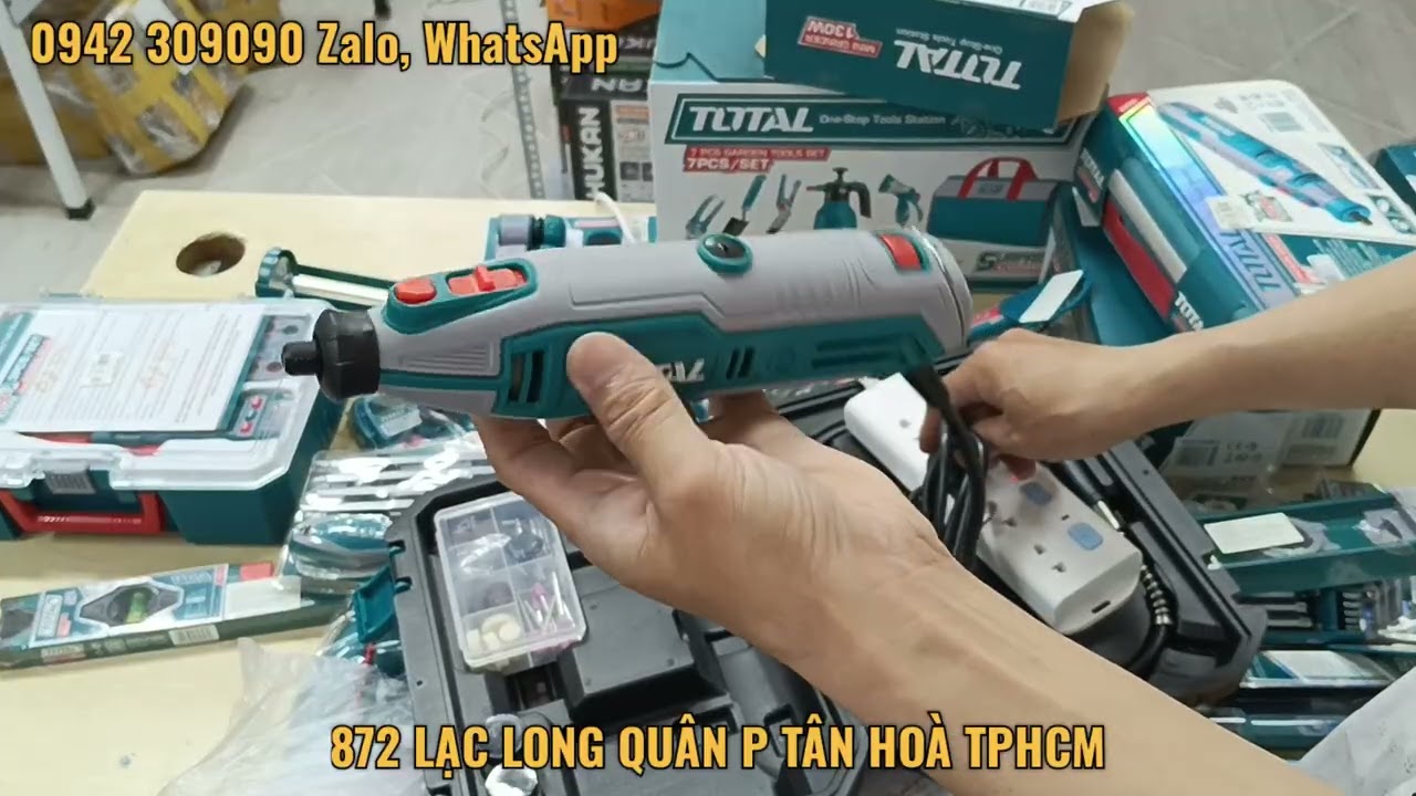 Chủ nhật lên sóng Đồ nghề, máy cầm tay Total