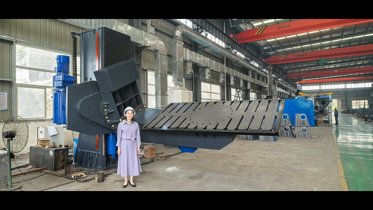 10 Tons L type Welding Positioner work test