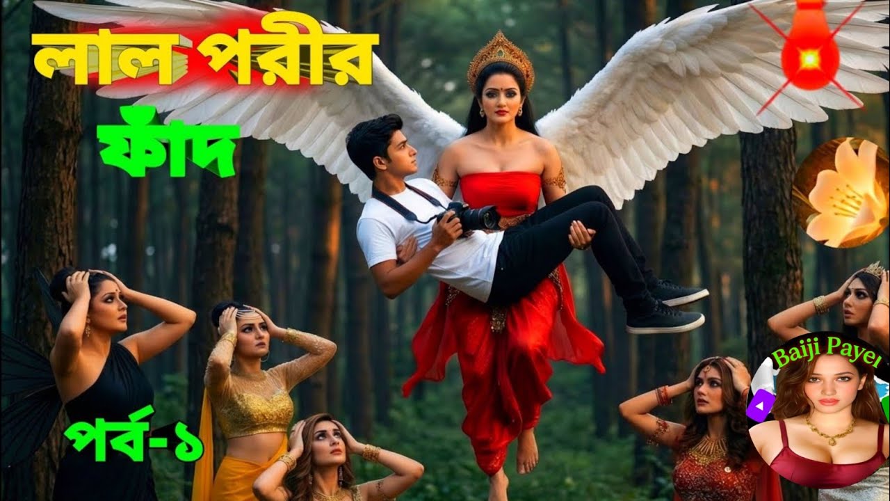 🔥লাল পরীর ফাঁদ | এই জঙ্গল থেকে কেউ ফিরে আসে না |Red Fairy Love Story in Bangla 