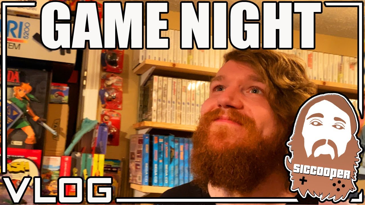 Video Game Room Tour For Friends + Game Night Fun | SicCooper