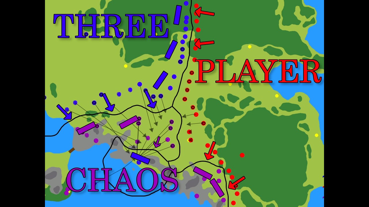 Having Three Players is CHAOS l War of Dots (reupload)