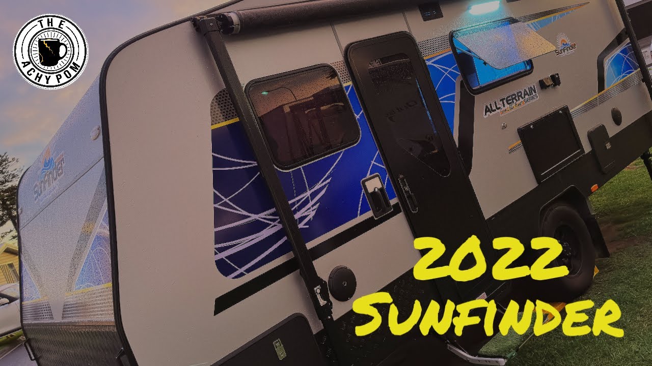 Meet The Ultimate Travel Partner: The Sunfinder All-Terrain Semi-Off-Road Caravan | The Achy Pom
