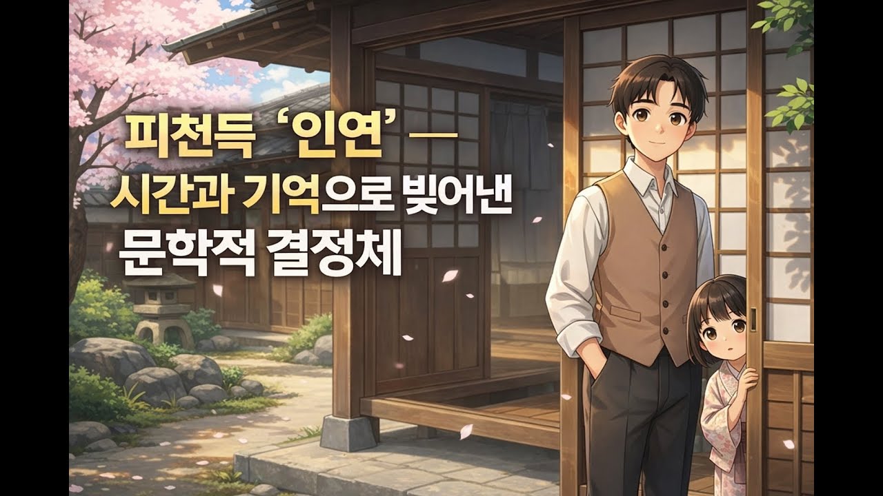 📖금아(琴兒) 피천득 수필「인연」🌸 시간과 기억으로 빚어낸 문학적 결정체｜낭독 · 작품해설 · 문학비평🐣