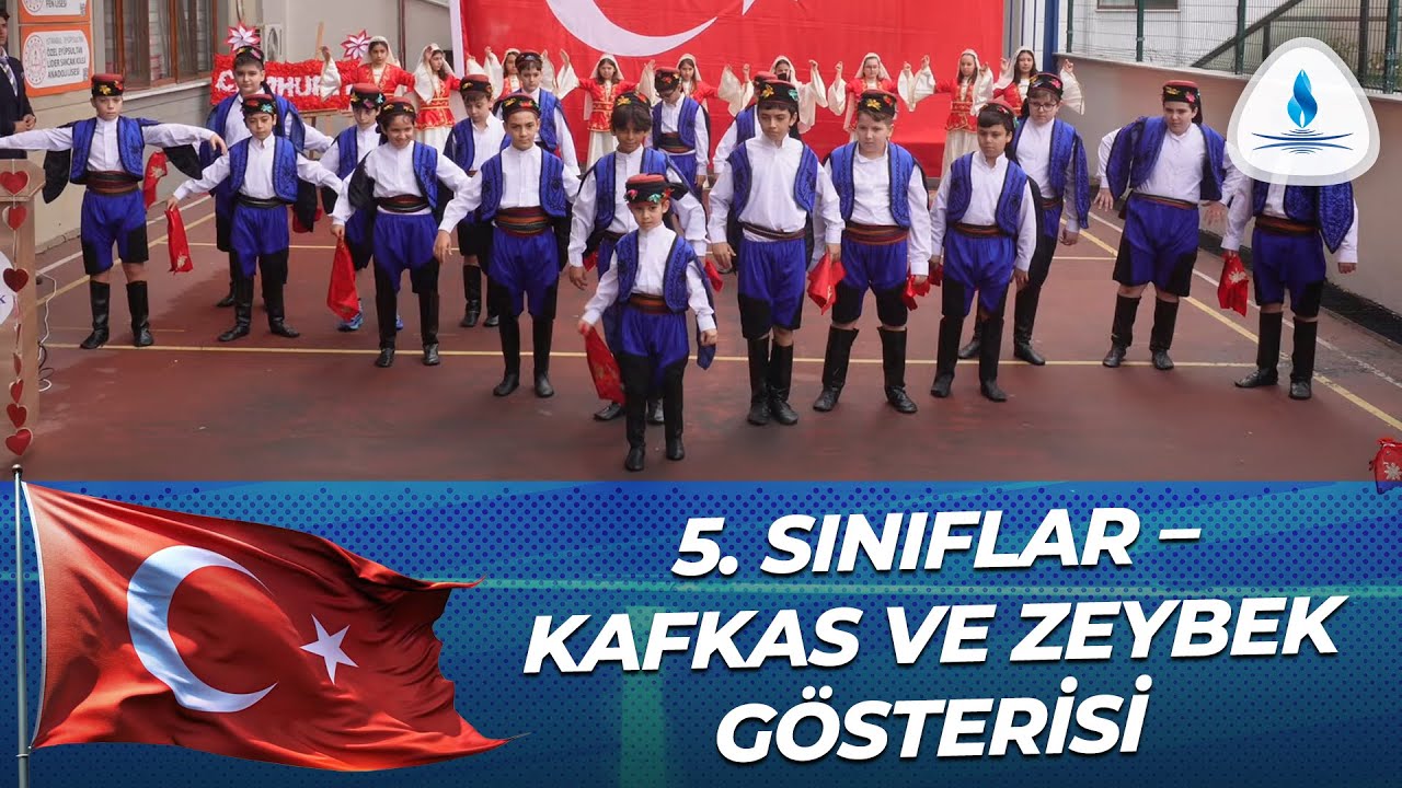 5. Sınıflar – Kafkas ve Zeybek Gösterisi | 29 Ekim Cumhuriyet Bayramı 🇹🇷