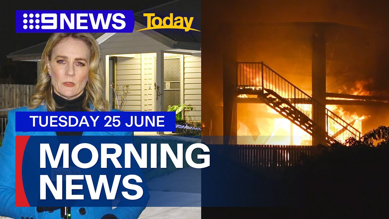 Bodies found inside north Melbourne home; Fire destroys Gold Coast home | 9 News Australia