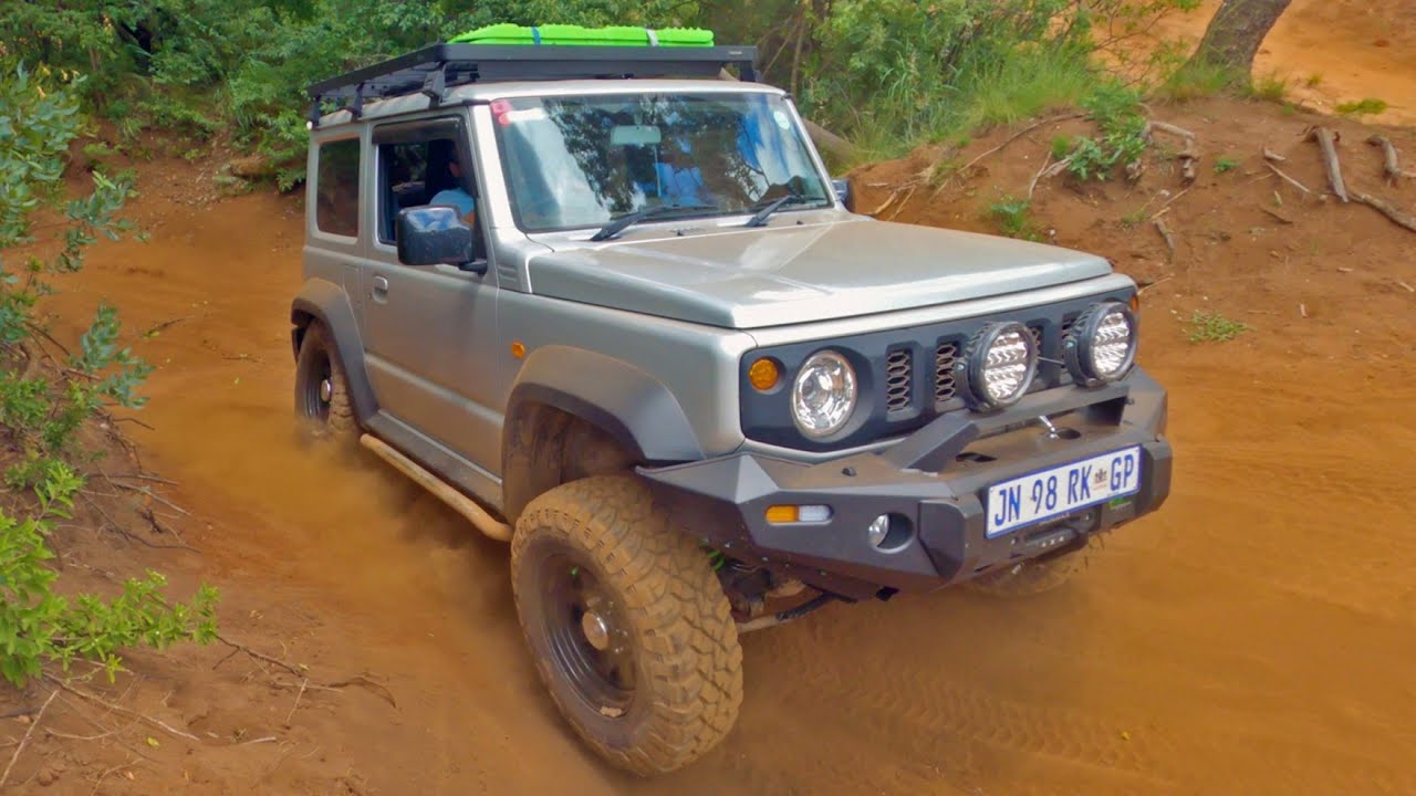 Axle Twisters and Soft Sand! New Modified Suzuki Jimny vs Pajero/Discovery 4/Fortuner/Hilux. Ep 7