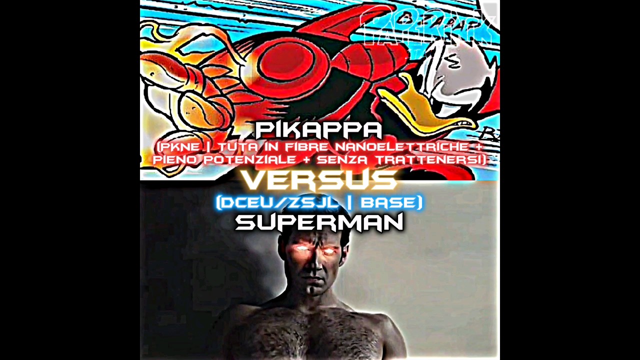 Pikappa VS Superman