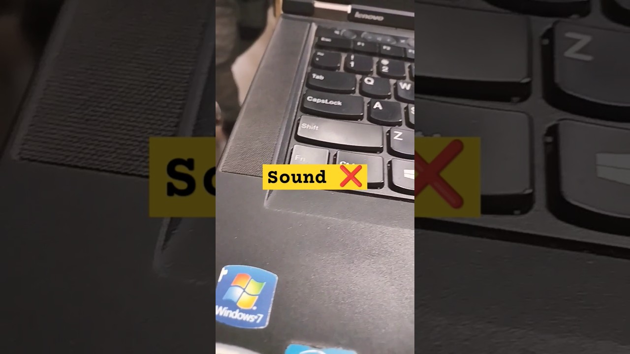 Lenovo ThinkPad T430 Series Laptop Sound Audio Not Working Problem#macnitesh#keyboardtricks#2024