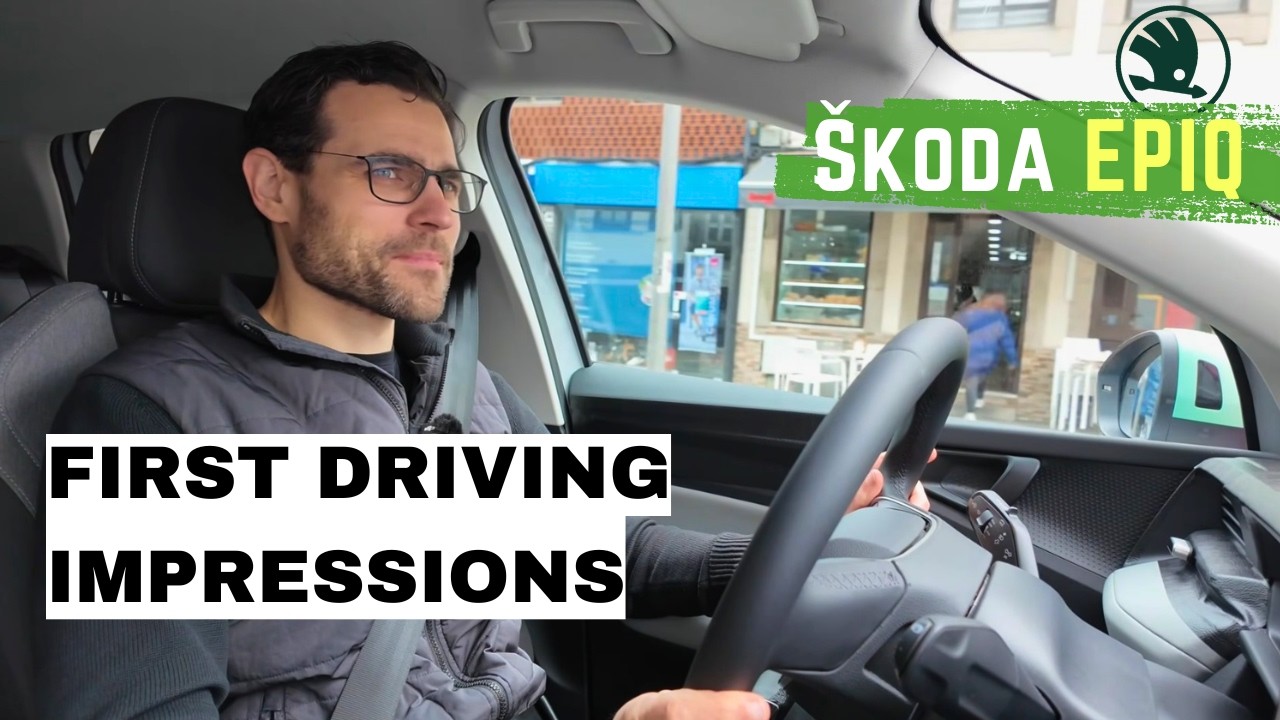 First drive of the 2027 &Scaron;koda EPIQ !