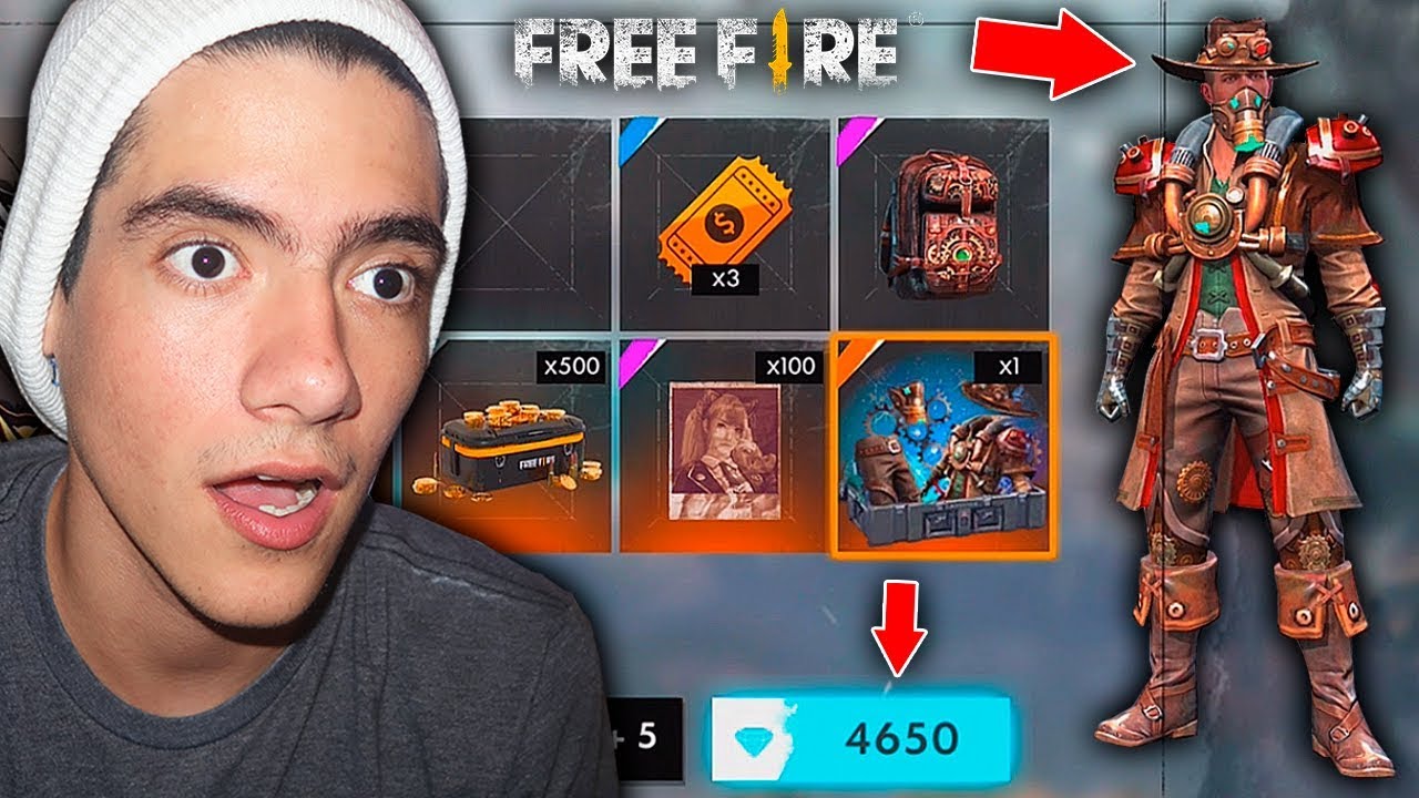 GASTO TODOS MIS DIAMANTES en FREE FIRE CONSIGUENDO el PASE DE ELITE AL MAXIMO *omg* | TheDonato
