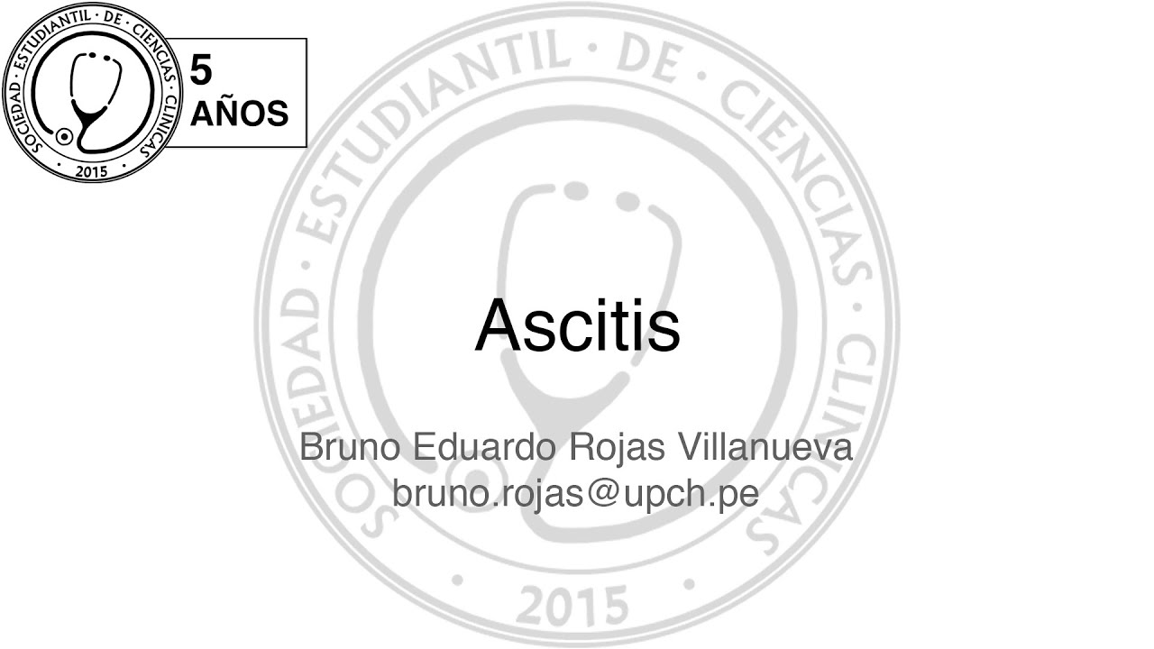 Ascitis - Semiología - Flash Videos - SECC 5 años