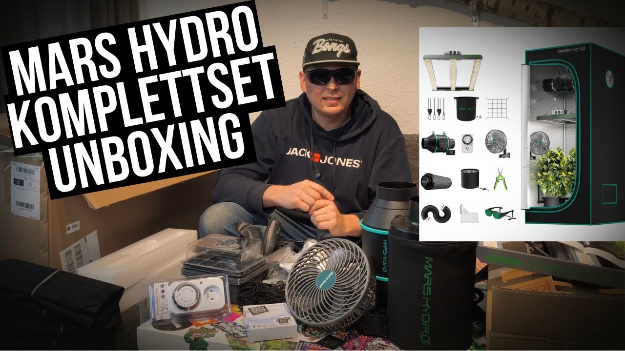 😲📦Dieses Grow-Komplettset hat mich &uuml;berrascht! | Mars Hydro FC-E1500 Unboxing🌱