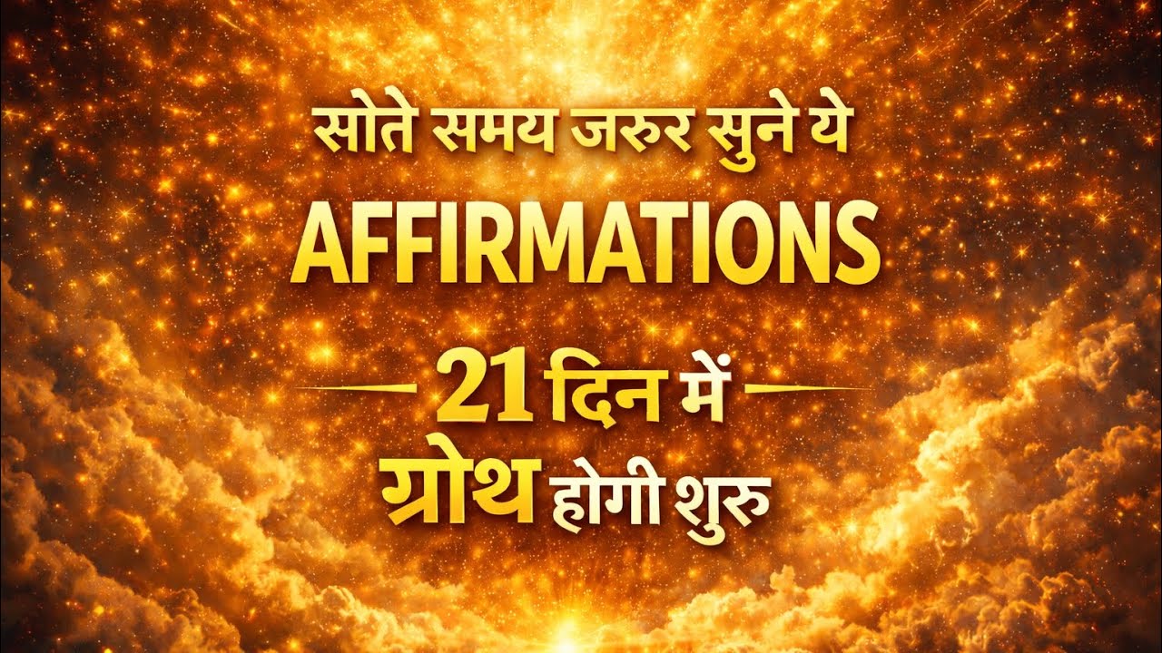 ब्रह्मांड की गुप्त शक्ति: 21 दिन में अपनी दुनिया बदलें | The ULTIMATE Sleep Visualization