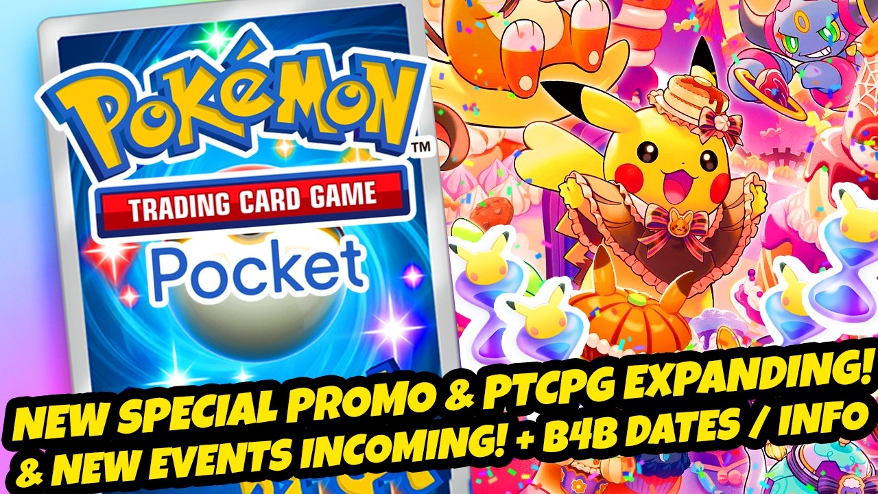 *NEW SPECIAL PROMO & PTCGP EXPANDING!* & New Events Incoming! + B4B Dates / Info (Pok&eacute;mon TCG Pocket