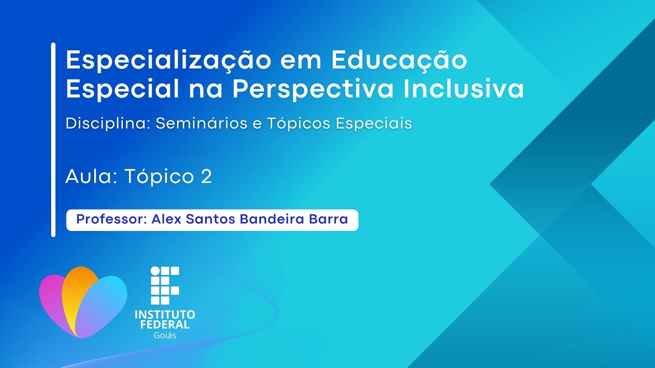 Seminários e Tópicos Especiais | Tópico 2 | Aspectos que constituem o Projeto de Pesquisa