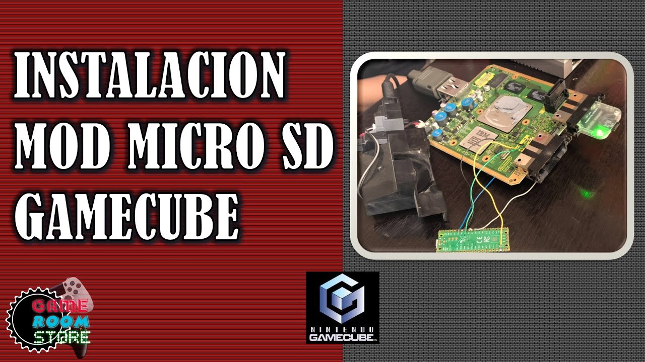 Instalar memoria micro Sd Gamecube