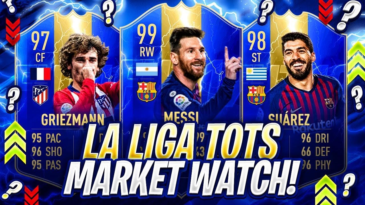LA LIGA TOTS & CHAMPIONS LEAGUE FINAL TODAY! MARKET WATCH! FIFA 19 Ultimate Team