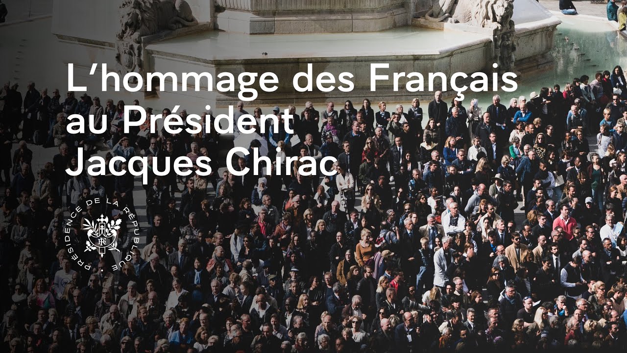 « La France, mes chers compatriotes, je l'aime passionnément. » Jacques Chirac