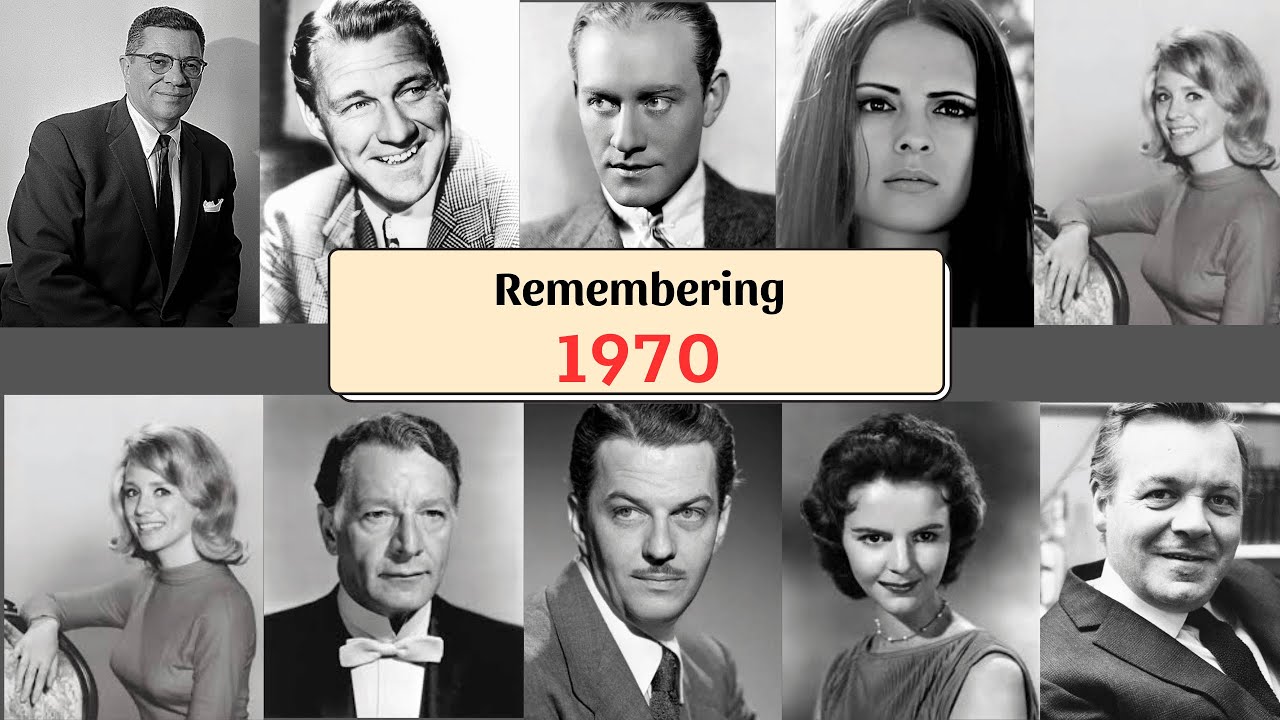 In memoriam 1970: Remembering famous celebrities who died in 1970