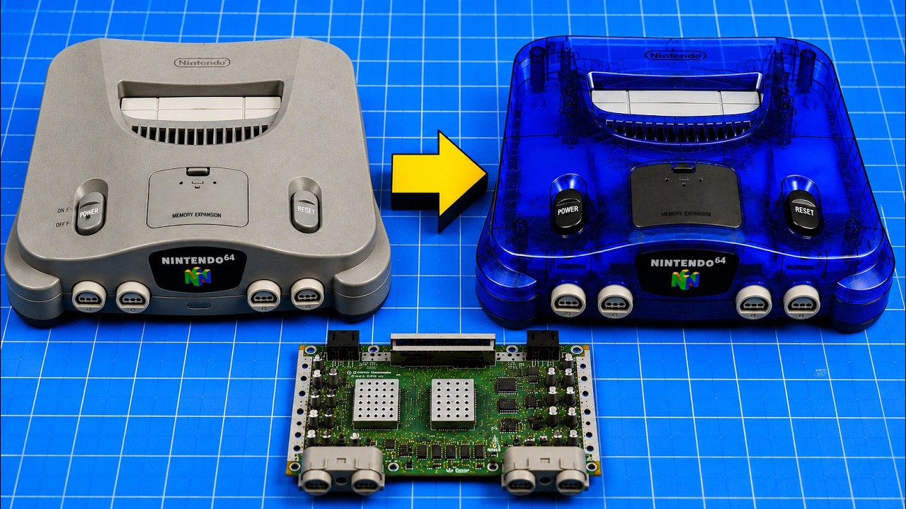Как отремонтировать Nintendo 64 🎮 Полное руководство 🛠