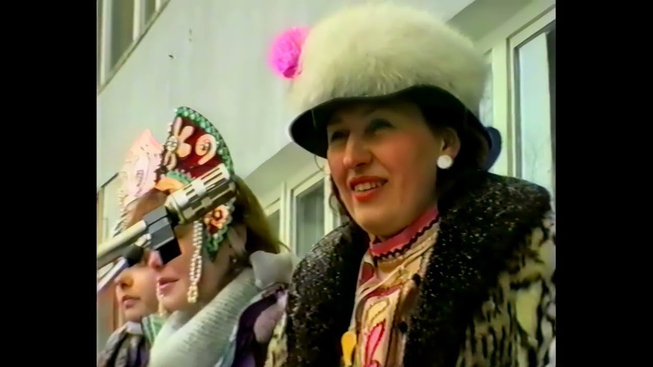 Масленица 1995 пос. Назарьево. За видео спасибо Евгению Макарцеву.