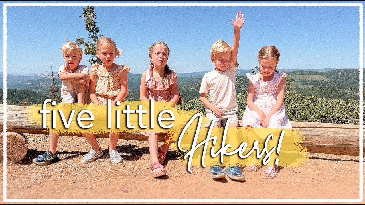 Quintuplets Go Hiking in Beautiful Southern Utah!